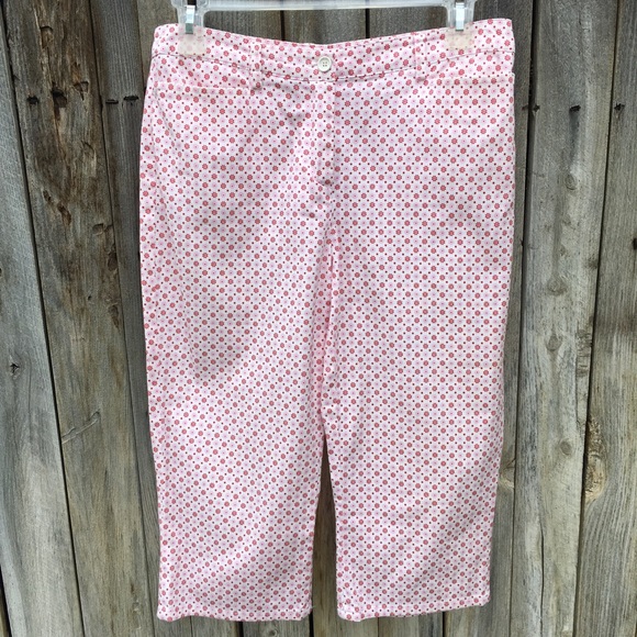 D&G Dolce & Gabbana Y2K Vintage Flower Print Capri Pant 28 - Picture 8 of 8